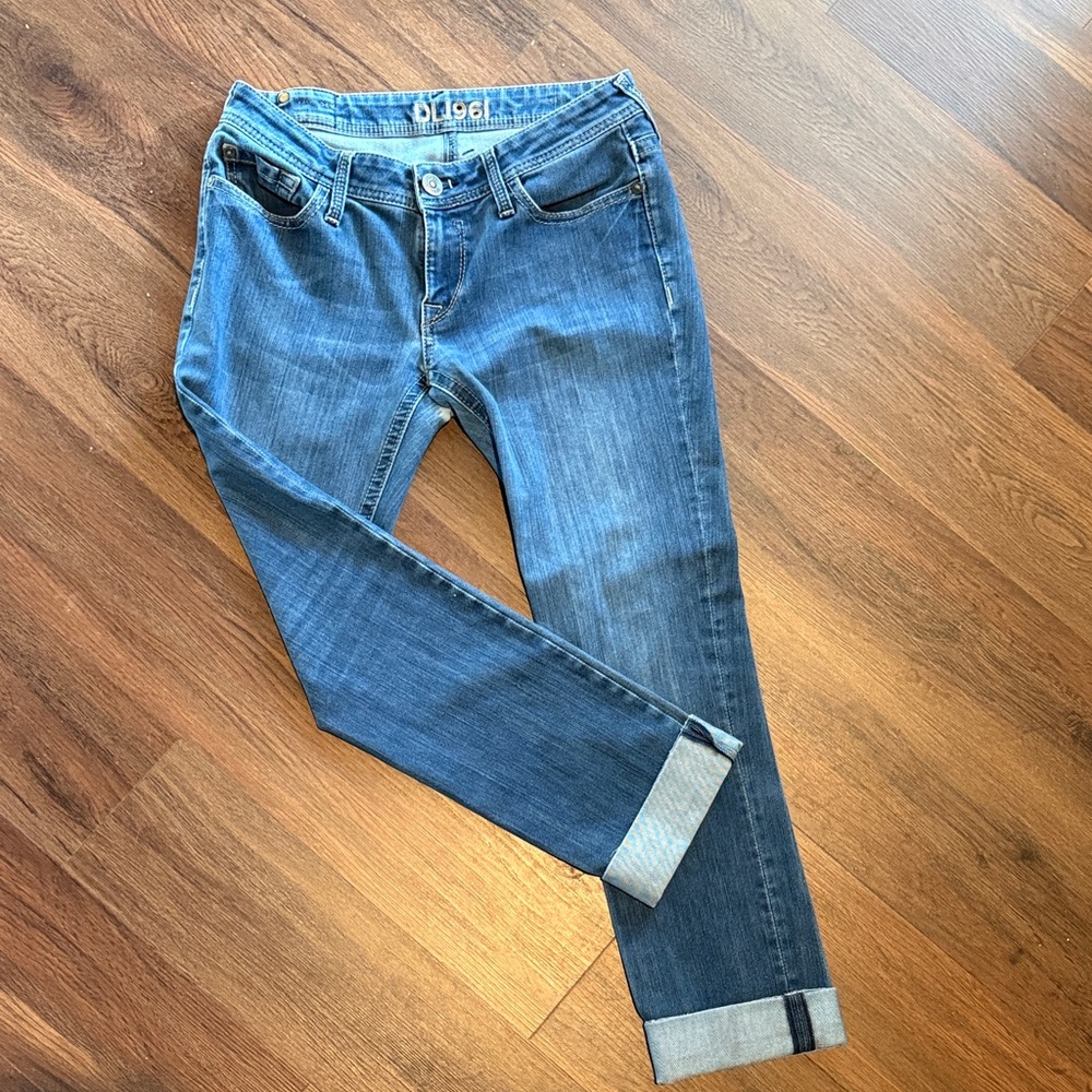 DL1961 Classic Blue Ankle Jeans